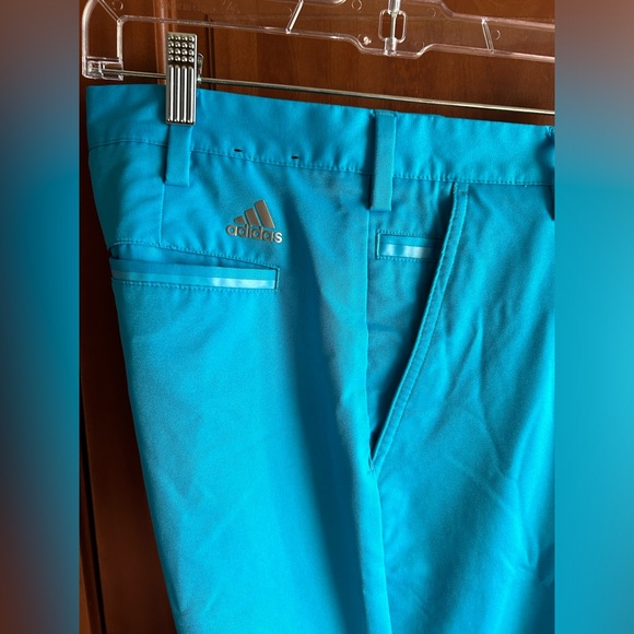 Adidas Turquoise Golf Pants 32x30-Great Condition ⛳️ - Picture 2 of 2